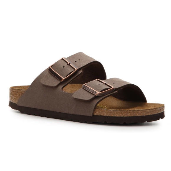 Birkenstock Arizona Slide Sandal - Women's Mocha - Picture 1 of 4